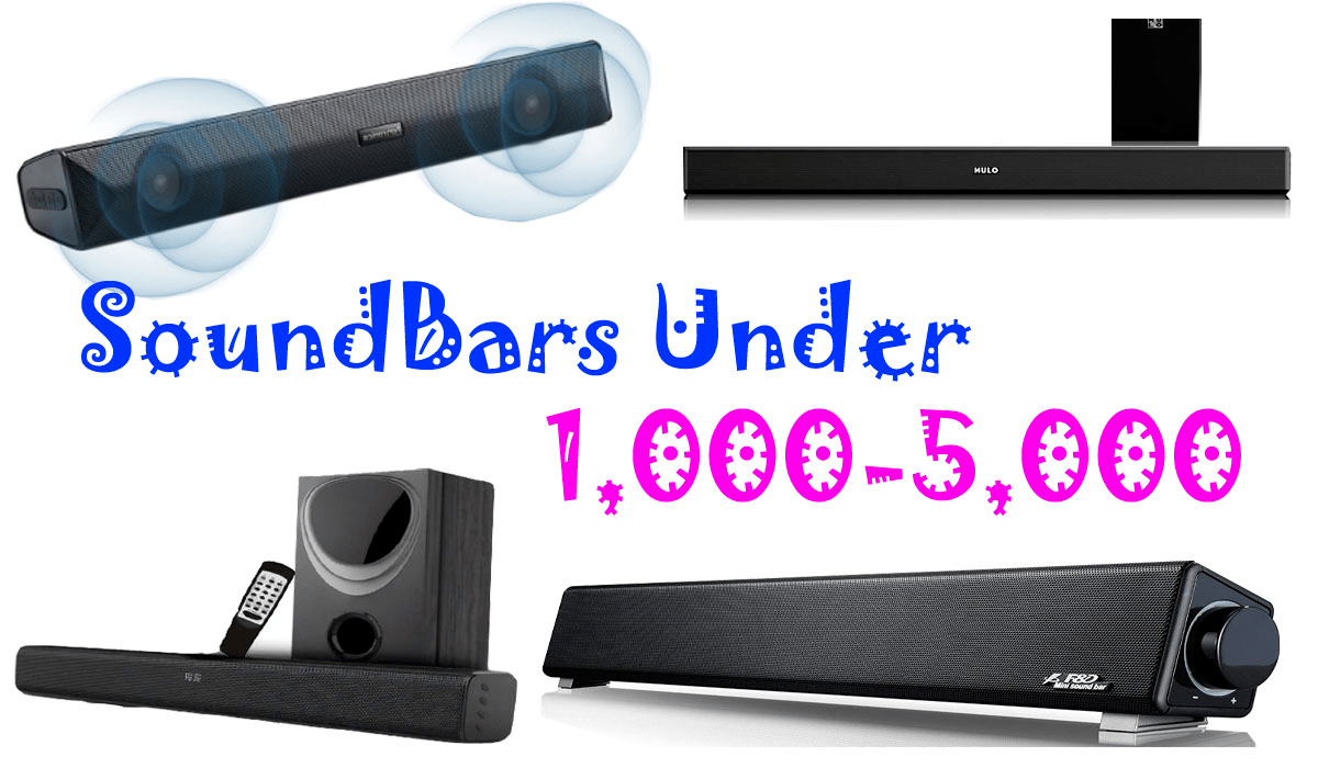 soundbar under 1000 to 5000
