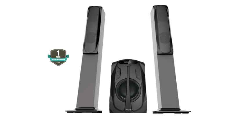 Ibell 2871TS 75-watts 2.1 tower speakers multimedia system