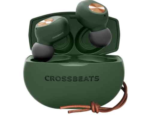 CROSSBEATS Pebble True Wireless in-Ear Earbuds for online calls