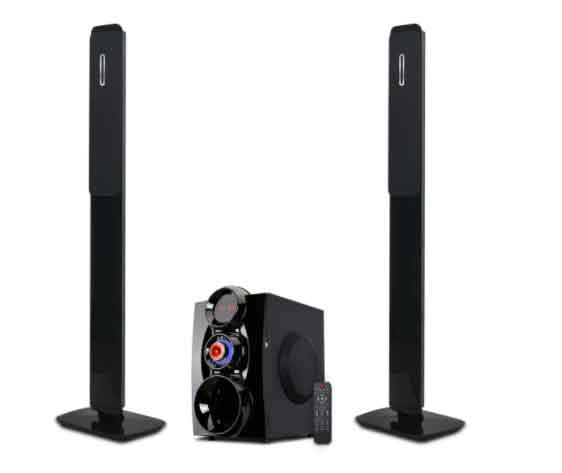 4.ENKOR 2.1 Channel Home Theater Speaker System