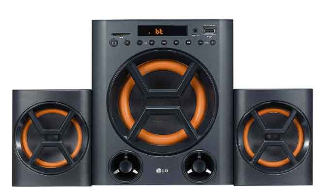 4. LG - LK72BE Boom Blastic Multimedia Speakers