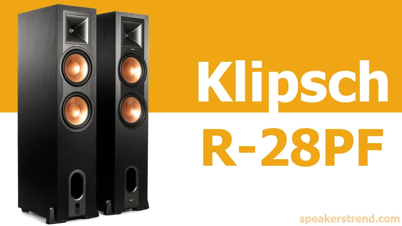 klipsch r-28pf surround sound floor standing speaker