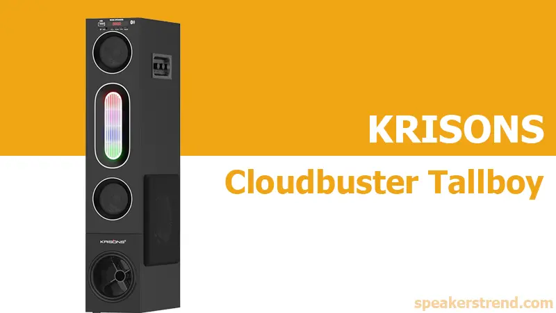 krisons cloudbuster tallboy tower speaker