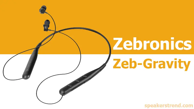 zebronics zeb-gravity bluetooth headset
