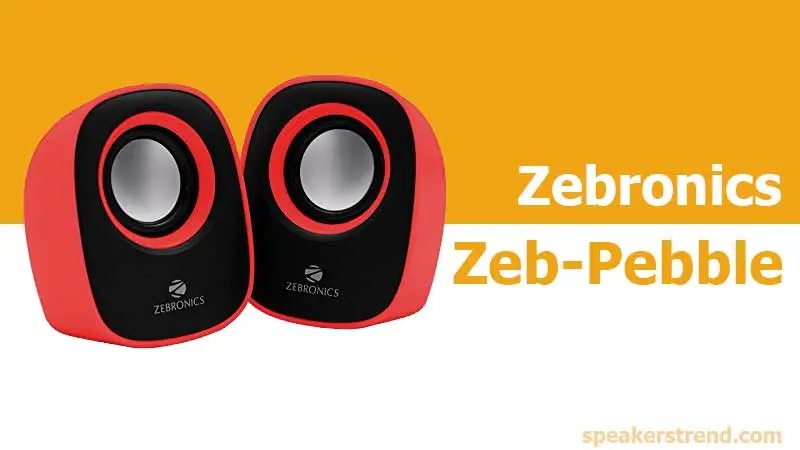 Zebronics Zeb-Pebble Speaker